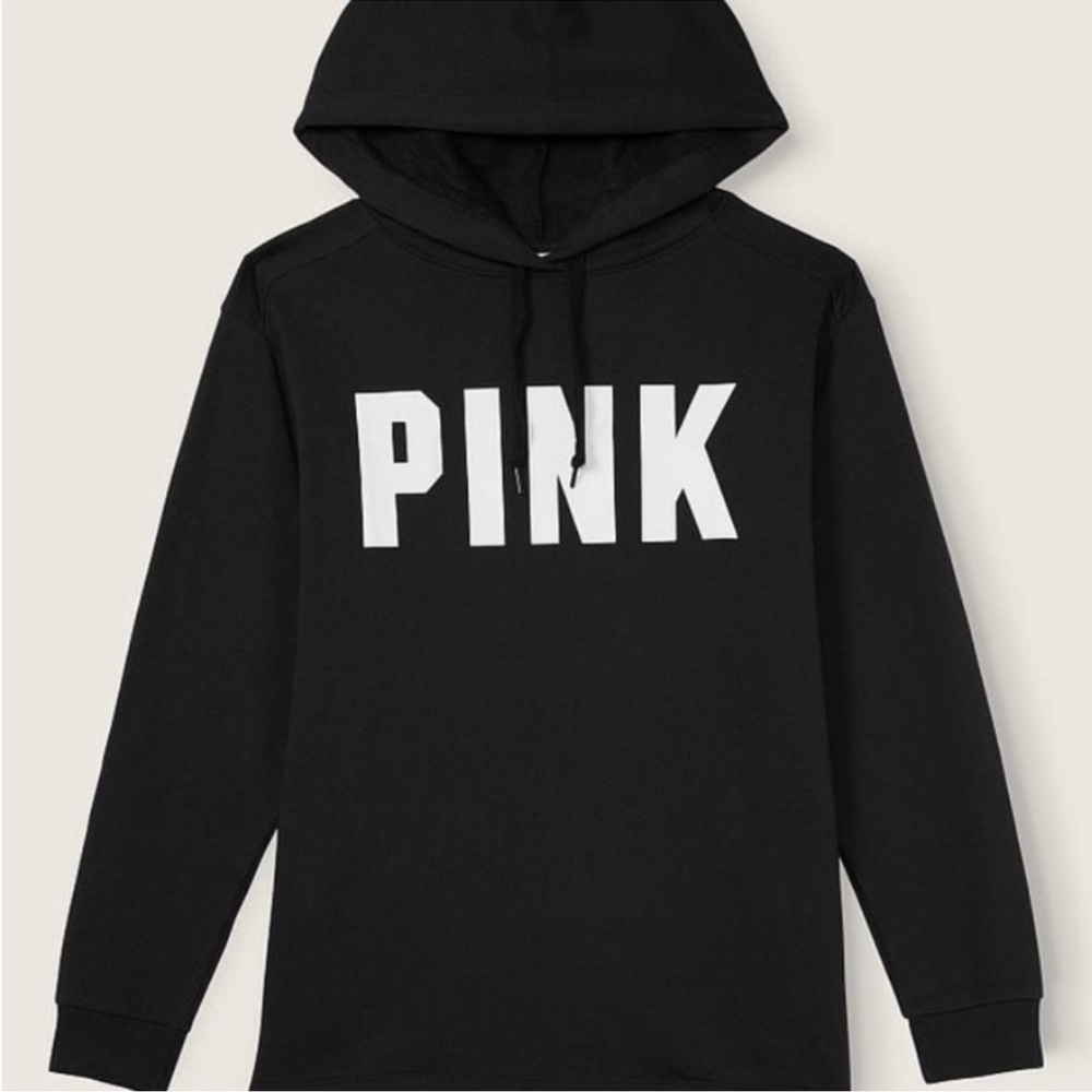 Victoria's Secret / PINK
Fleece Campus Hoodie/Black/NWT